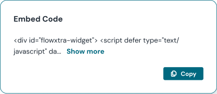 Flowxtra – Job Widget Embed Code Voorbeeld Job Widget Embed Code 2 - Flowxtra