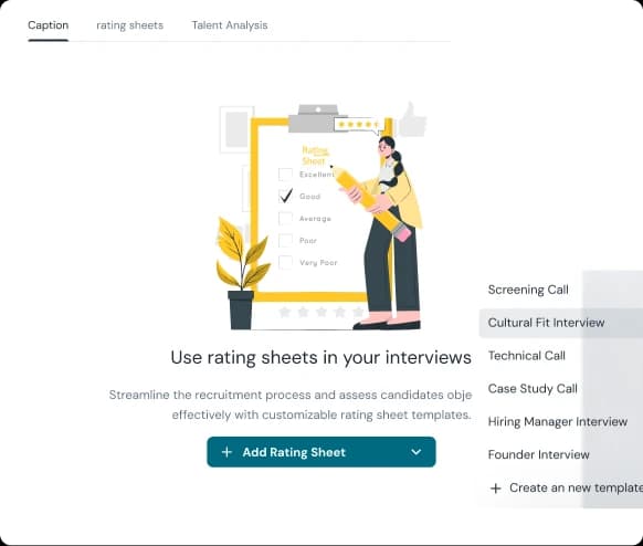 Flowxtra – Interview Rating Sheets Rating Sheets for Interviews - Flowxtra ATS